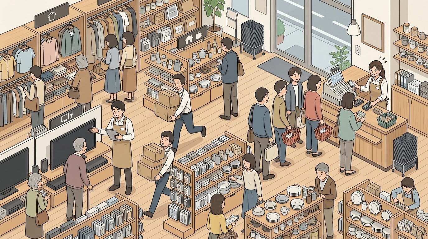 販売・接客業の人手不足はなぜ起こる？原因と対策、人材派遣を活用するメリットを解説